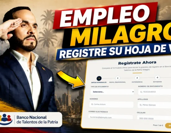 Link de registro de Empleo Milagro anunciado por Abelardo de la Espriella para registrar la hoja de vida en el Banco Nacional de Talentos.