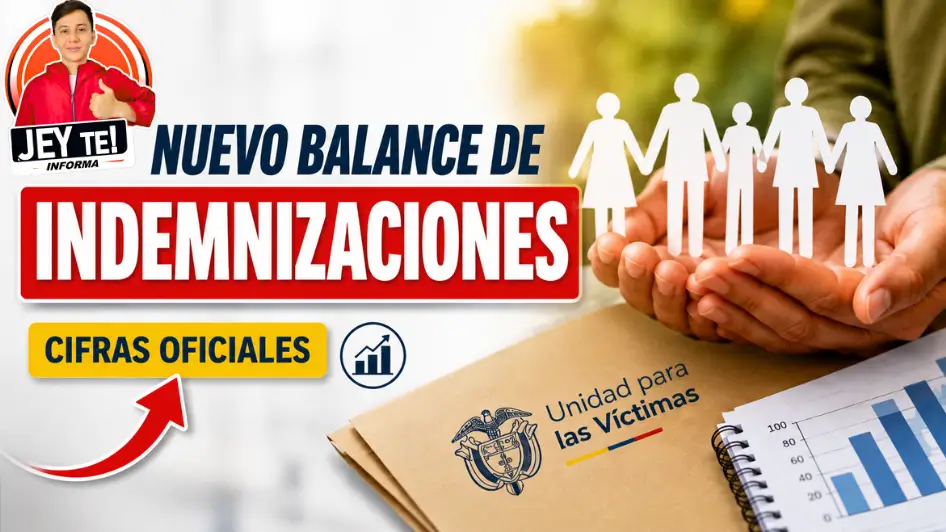 nuevo balance de indemnizaciones presentado por la Unidad para las Víctimas, con cifras oficiales de reparación.