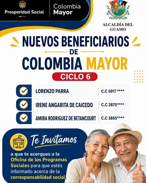 Atención: publican nuevos nombres de beneficiarios Colombia Mayor 5 clipboard image 1784348275