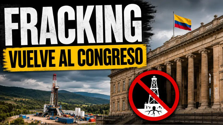 Proyecto para prohibir el fracking en Colombia anunciado por el Gobierno Petro.